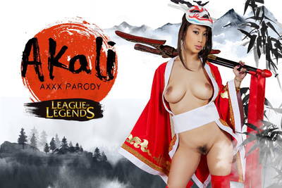 LOL: Akali A XXX Parody - VR Porn Video - Jade Kush