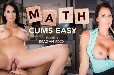 Math Cums Easy - VR Porn Video - Reagan Foxx