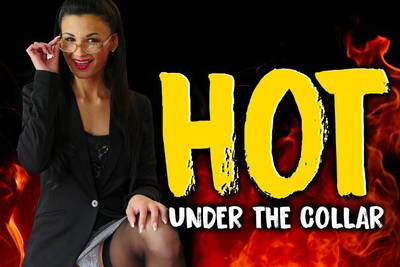 Hot Under The Collar - VR Porn Video - Rosaline Rosa