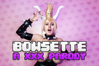 Bowsette A XXX Parody - VR Porn Video - Angel Wicky