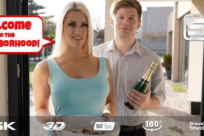 Friendly Neighborhood - VR Porn Video - Blanche Bradburry