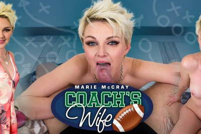 Coach's Wife - VR Porn Video - Marie McCray