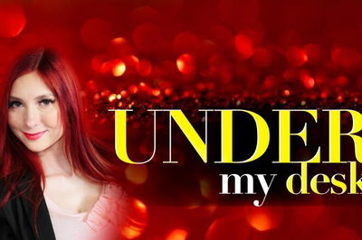 Under My Desk - VR Porn Video - Katy Gold