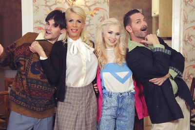 80's Flashback: Generation X Tries Family Sex - VR Porn Video - Roxy Risingstar, Tiffany Rousso