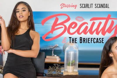 Beauty & The Briefcase - VR Porn Video - Scarlit Scandal