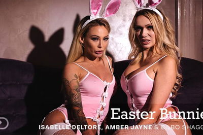 Easter Bunnies - VR Porn Video - Amber Jayne, Isabelle Deltore