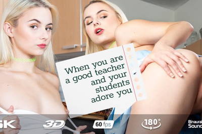 Student Aria Banks (Regular) - VR Porn Video - Aria Banks