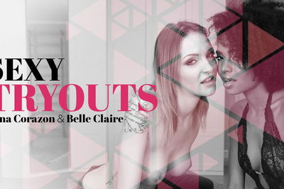 Sexy Tryouts - VR Porn Video - Belle Claire, Luna Corazon