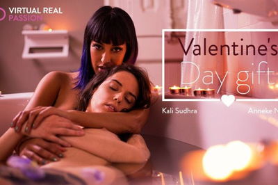 Valentine’s Day Gift - VR Porn Video - Anneke Necro, Kali Sudhra