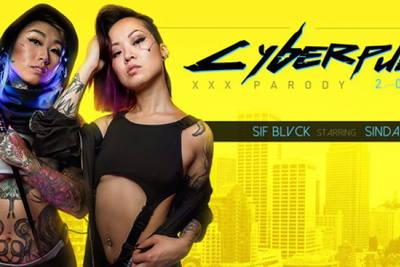 Cyberpunk 2077 XXX Parody - VR Porn Video - Sif Blvck, Sindal Xie