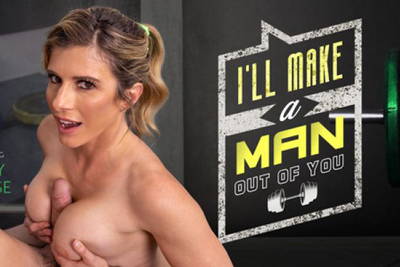 I’ll Make a Man Out of You - VR Porn Video - Cory Chase