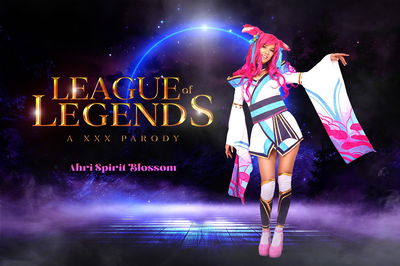 League of Legends: Ahri Spirit Blossom A XXX Parody - VR Porn Video - Eyla Moore