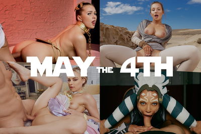 Star Wars: May The 4th Compilation - VR Porn Video - Alexis Tae, Anna Claire Clouds, Stacy Cruz, Taylor Sands