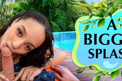 A Bigger Splash - VR Porn Video - Alexis Tae