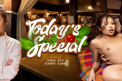 Today's Special - VR Porn Video - Kimmy Kimm, Vina Sky