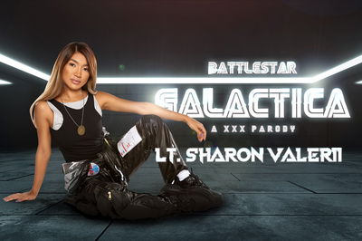 Battlestar Galactica: Lt. Sharon Valerii A XXX Parody - VR Porn Video - Clara Trinity