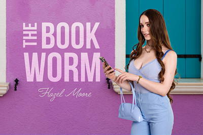 The Book Worm - VR Porn Video - Hazel Moore