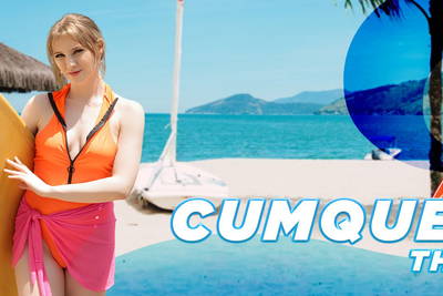 Cumquering The Waves - VR Porn Video - Melody Marks