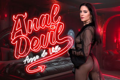 Anal Devil - VR Porn Video - Anna De Ville