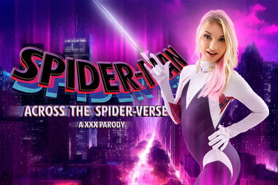 Spiderman Across the Spiderverse: Gwen A XXX Parody - VR Porn Video - Daisy Lavoy