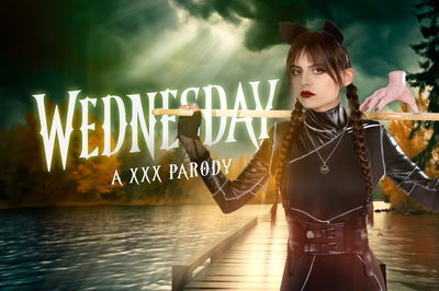 Wednesday Addams A XXX Parody - VR Porn Video - Angel Windell