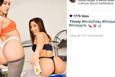 Thirsty - VR Porn Video - Abella Danger, Mandy Muse