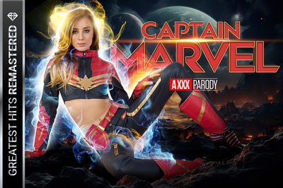 Captain Marvel A XXX Parody Remastered - VR Porn Video - Haley Reed