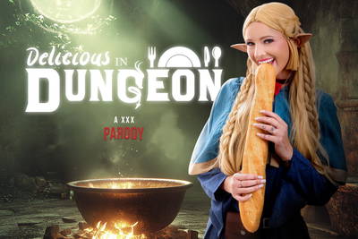 Delicious in Dungeon A XXX Parody - VR Porn Video - Katee V