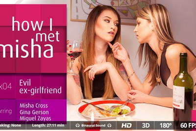 How I met Misha - Ep. 4 - VR Porn Video - Gina Gerson, Misha Cross, Miguel Zayas