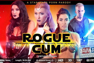 Rogue cum - VR Porn Video - Anissa Kate, Ava Koxxx, Misha Cross, Potro de Bilbao