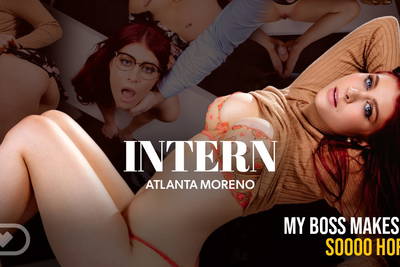 Intern - VR Porn Video - Atlanta Moreno, Michael Fly