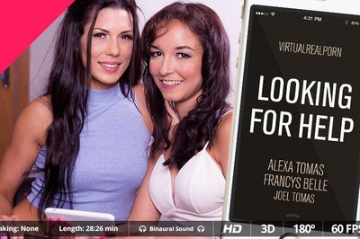 Looking for help - VR Porn Video - Alexa Tomas, Francys Belle, Maximo Garcia