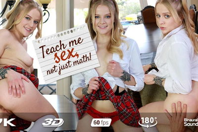 Sexy Student and Tutor - VR Porn Video - Paris White