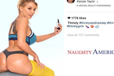 Thirsty - VR Porn Video - Kenzie Taylor