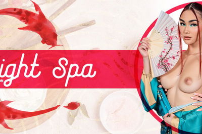 Moonlight Spa - VR Porn Video - Megan Mistakes, Scarlette Moon