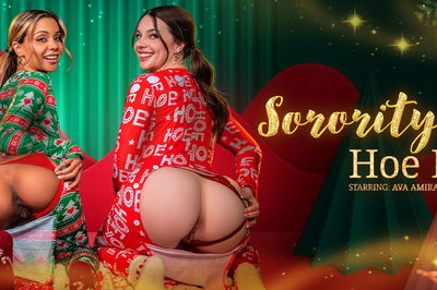 Sorority Hookup: Hoe Hoe Hoe - VR Porn Video - Ava Amira, Maddie Wren, Megan Mistakes