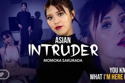 Asian Intruder - VR Porn Video - Momoha Sakurada, Kristof Cale