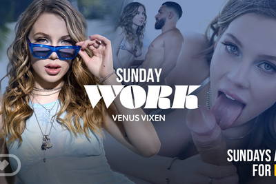 Sunday Work - VR Porn Video - Venus Vixen, Peter Green