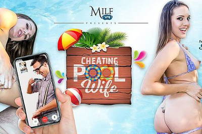 Cheating Pool Wife - VR Porn Video - Sadie Holmes